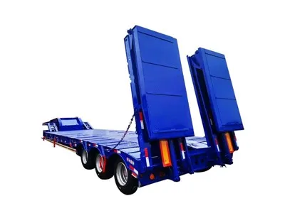 Treler Katil Rendah 3 Gandar 70 Tan boleh tanggal Gooseneck